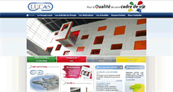 Desktop Screenshot of lucas.fr