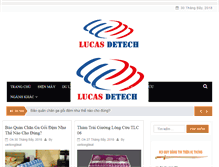 Tablet Screenshot of lucas.edu.vn